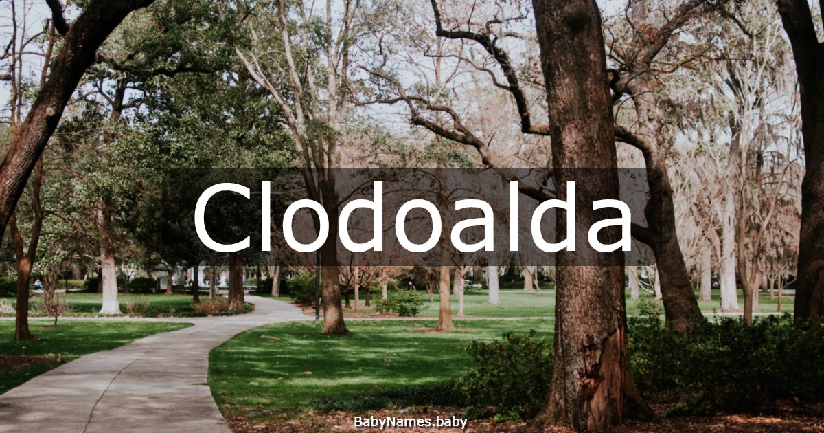 Clodoalda