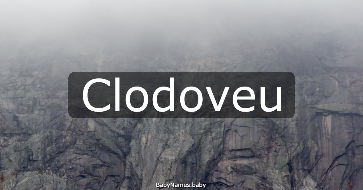 Clodoveu