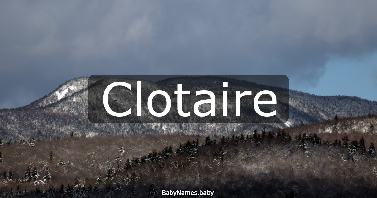Clotaire