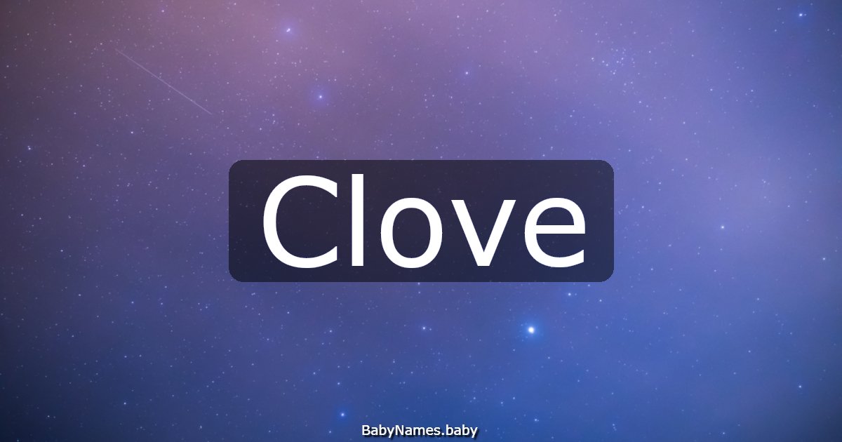 Clove