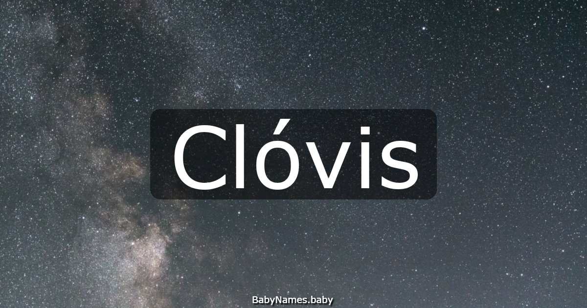 Clóvis