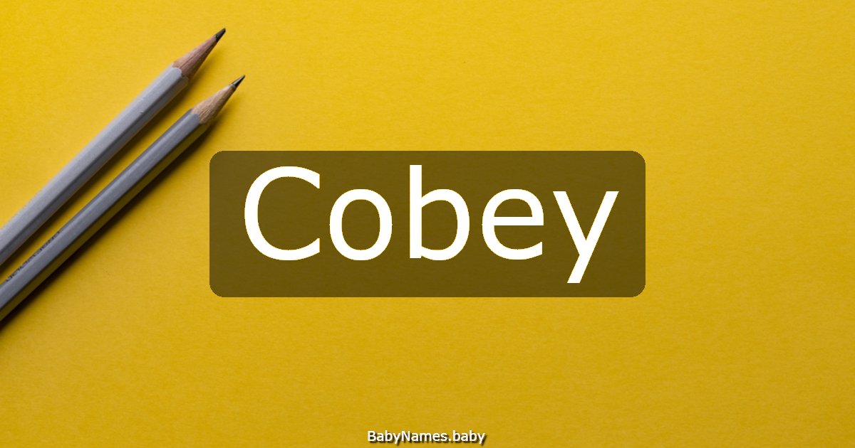 Cobey