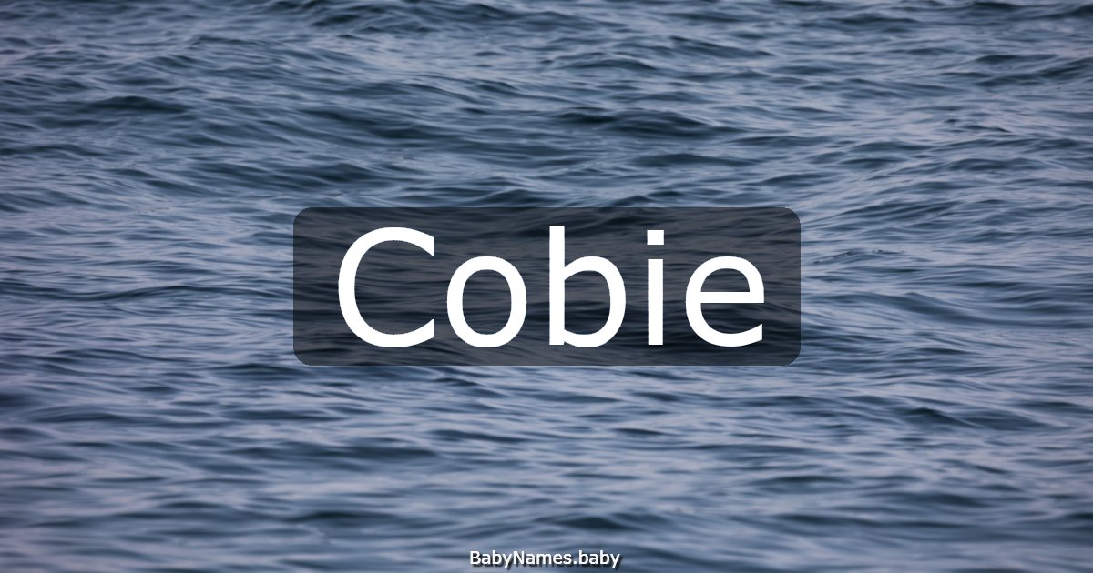 Cobie