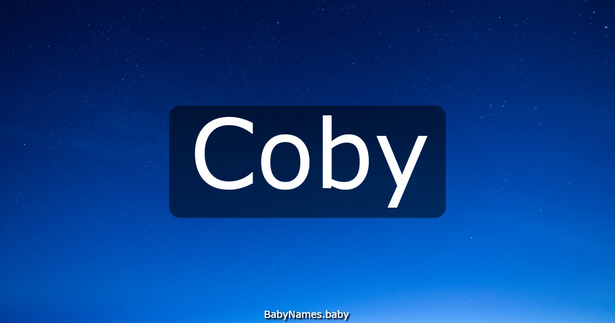 Coby