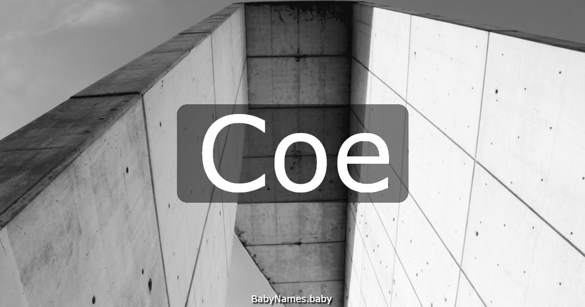 Coe