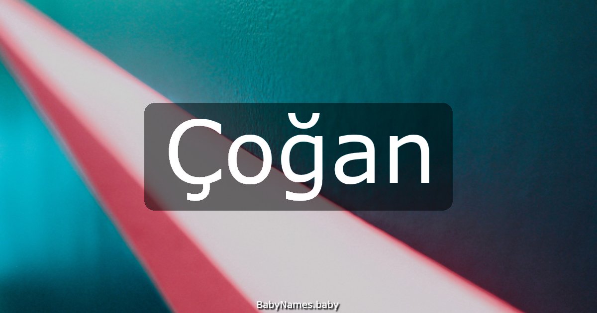 Çoğan