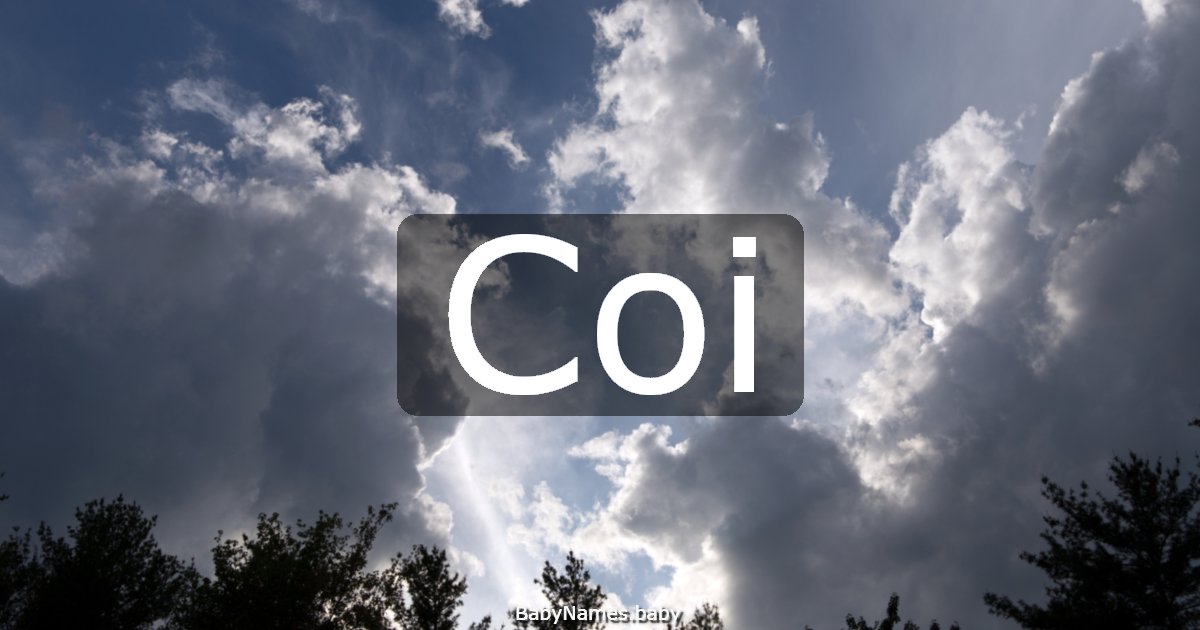 Coi