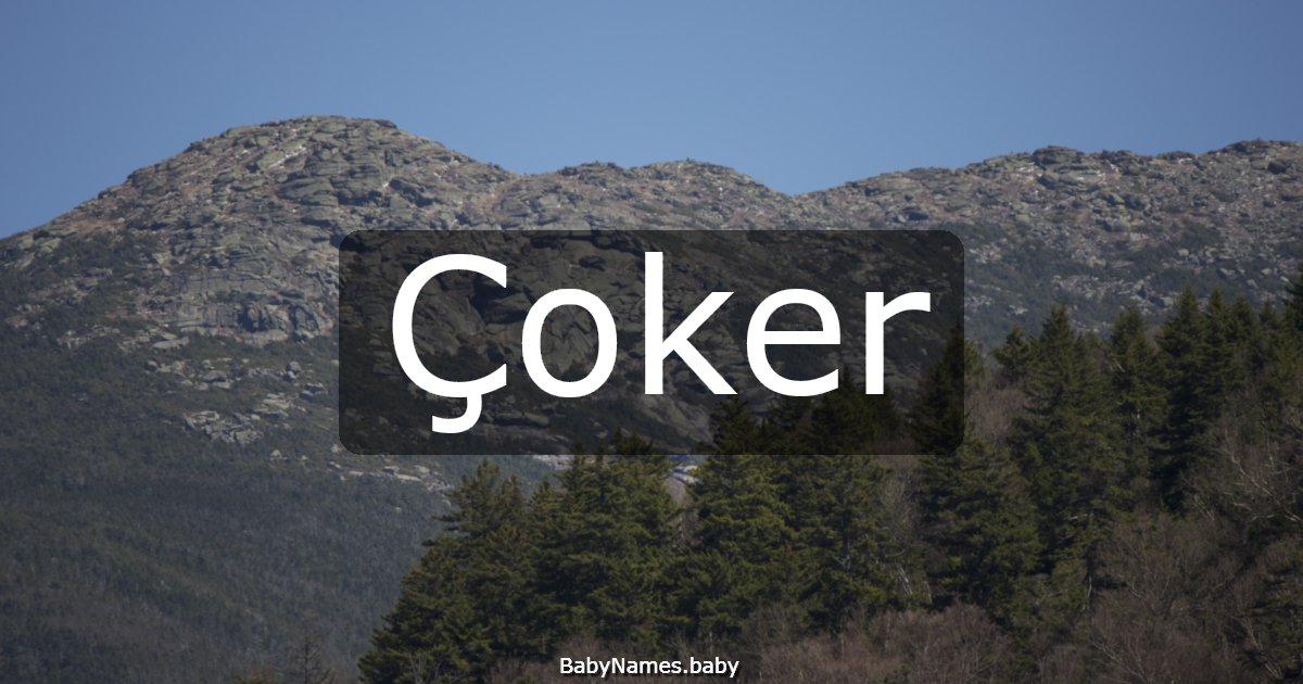 Çoker