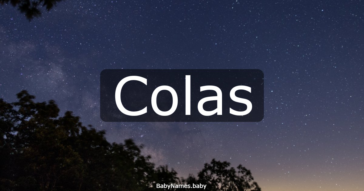Colas