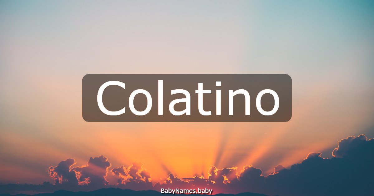 Colatino
