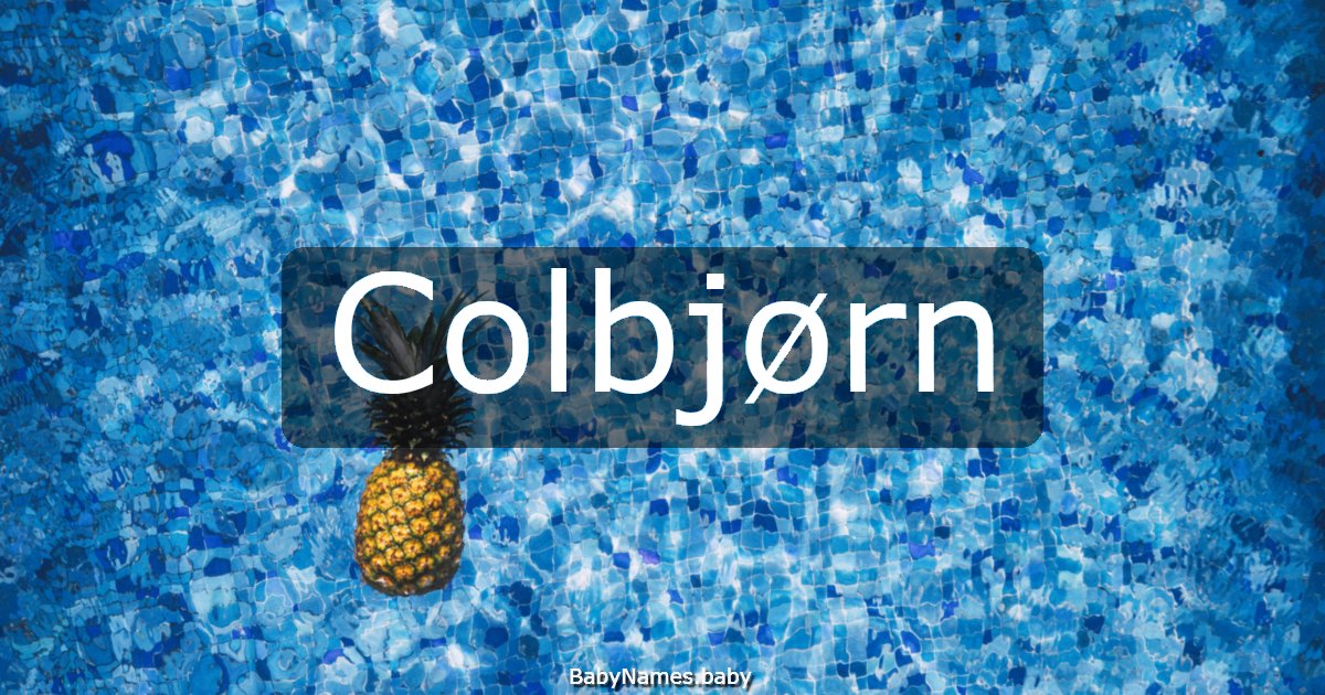 Colbjørn