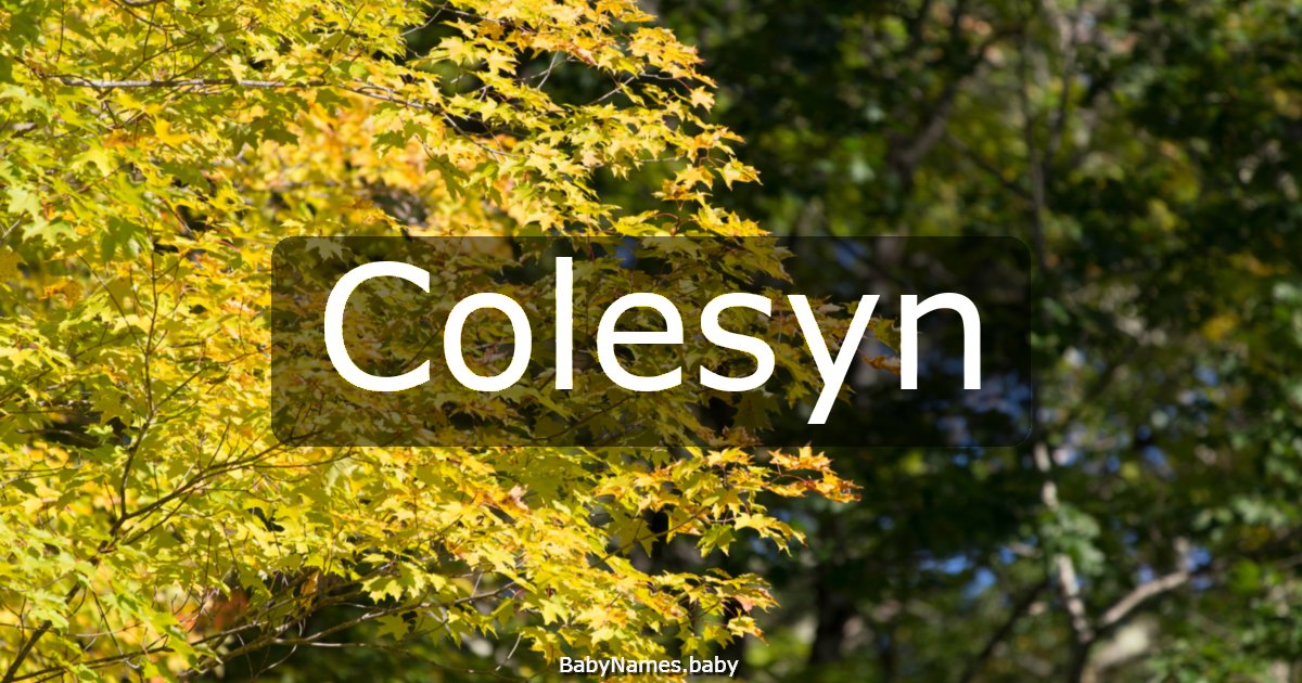 Colesyn