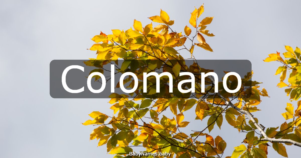 Colomano