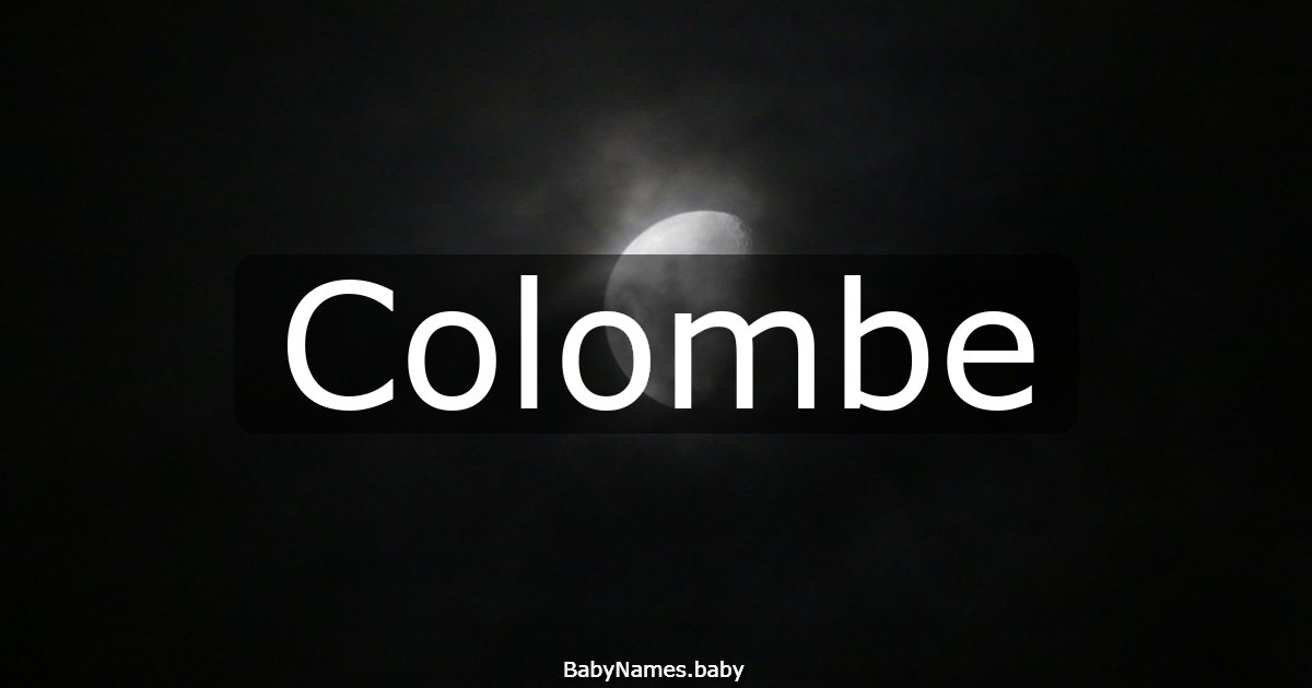 Colombe