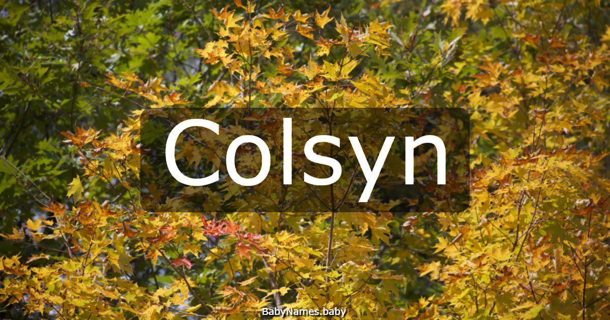 Colsyn