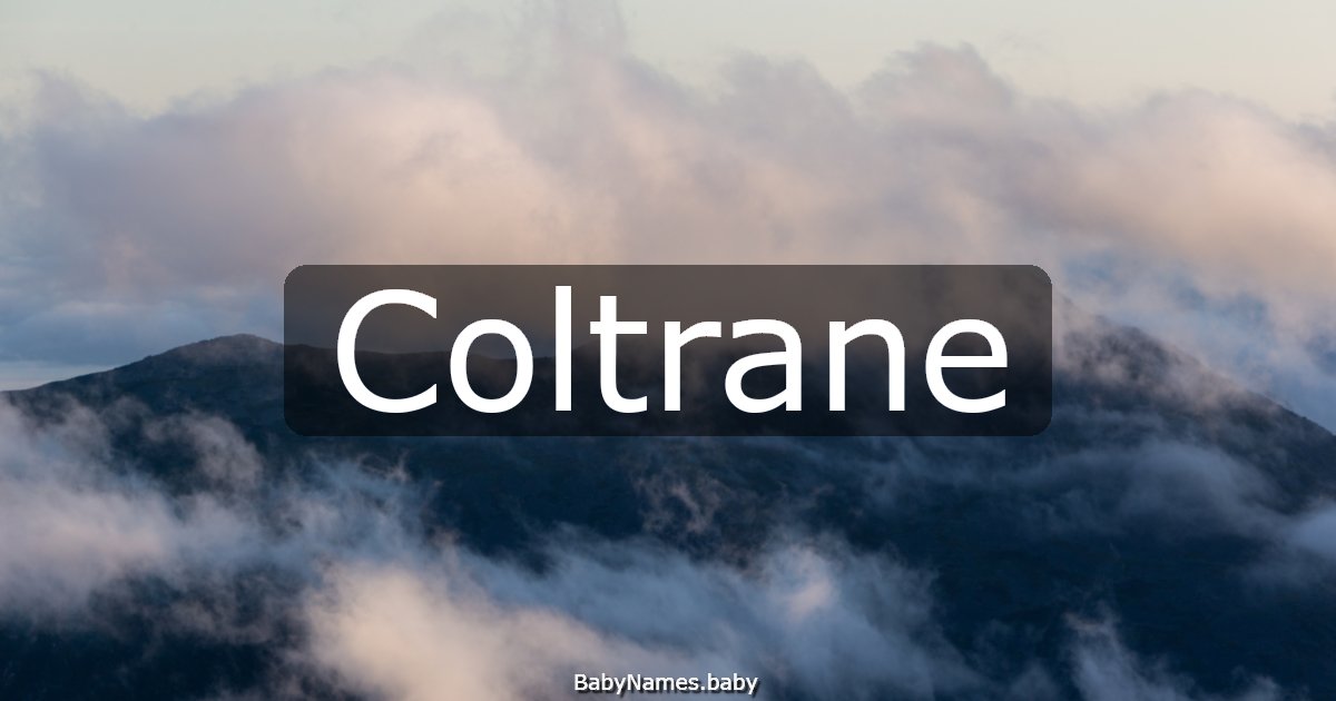 Coltrane