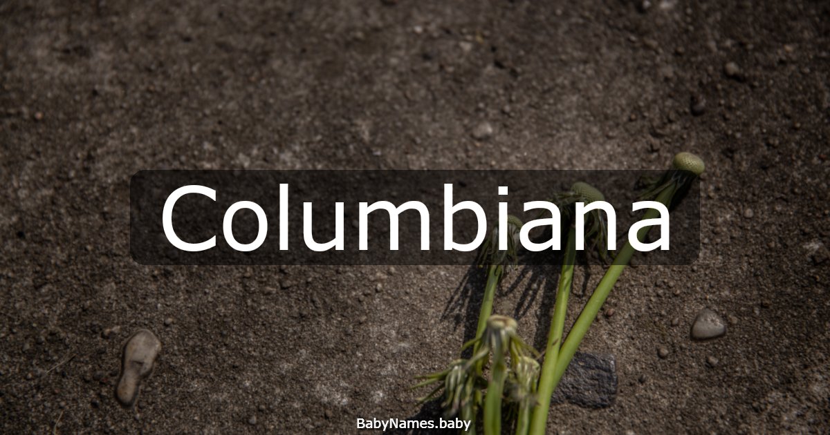 Columbiana