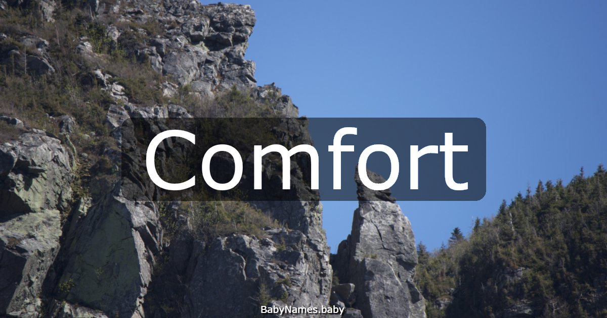Comfort