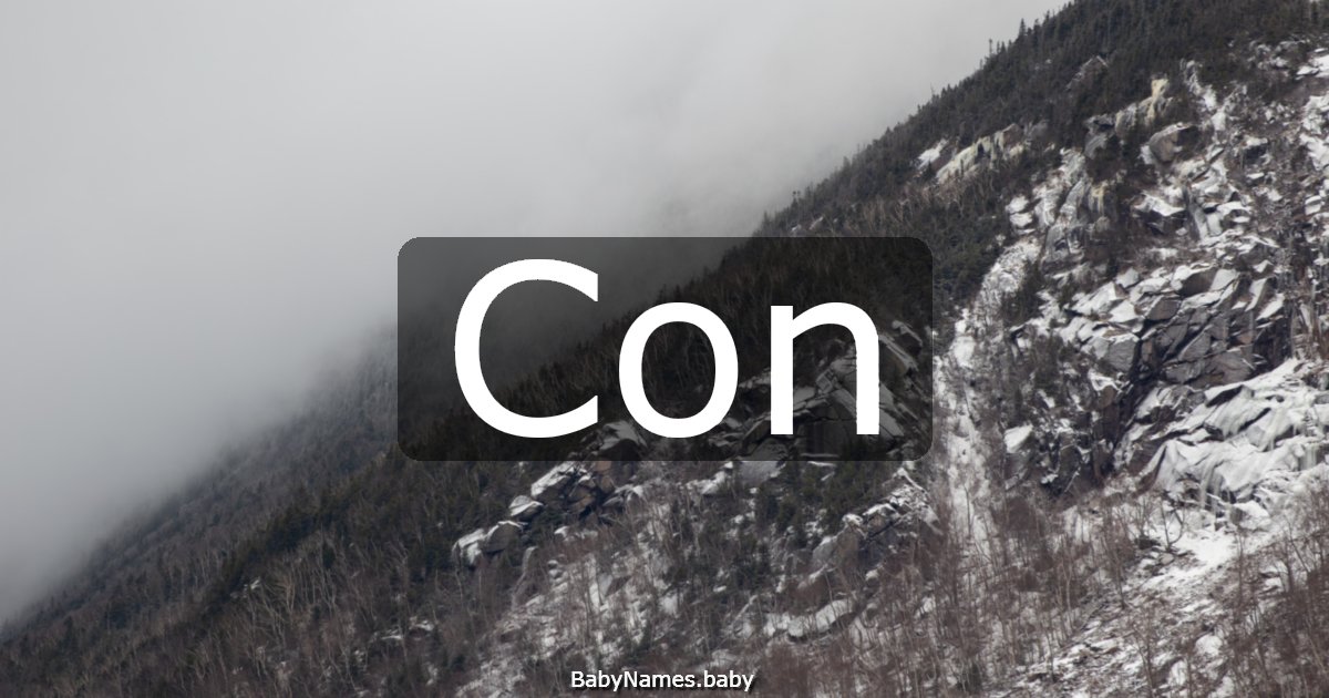 Con