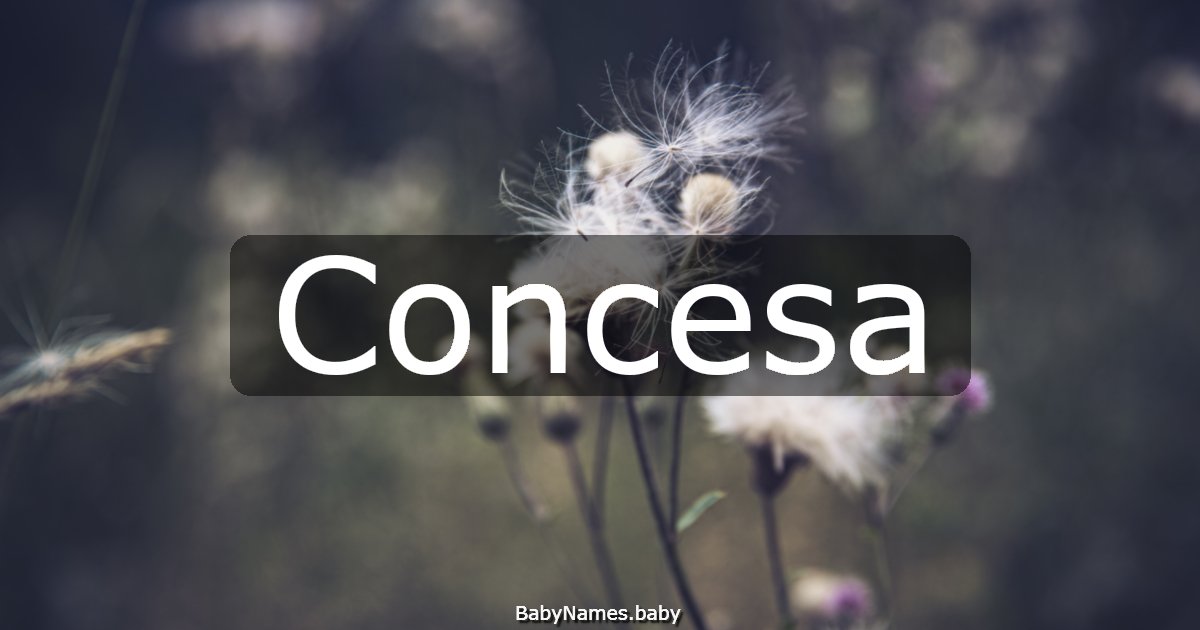 Concesa