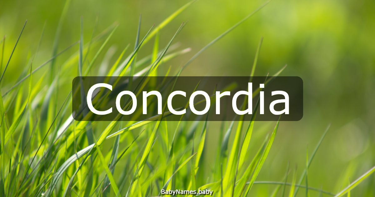Concordia