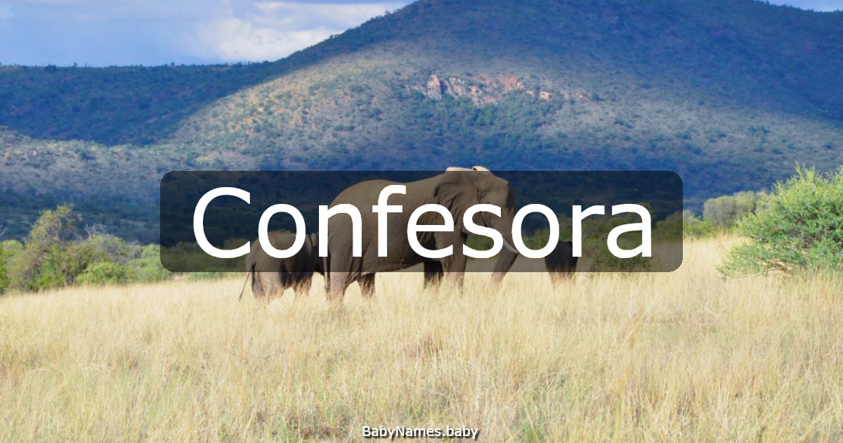 Confesora
