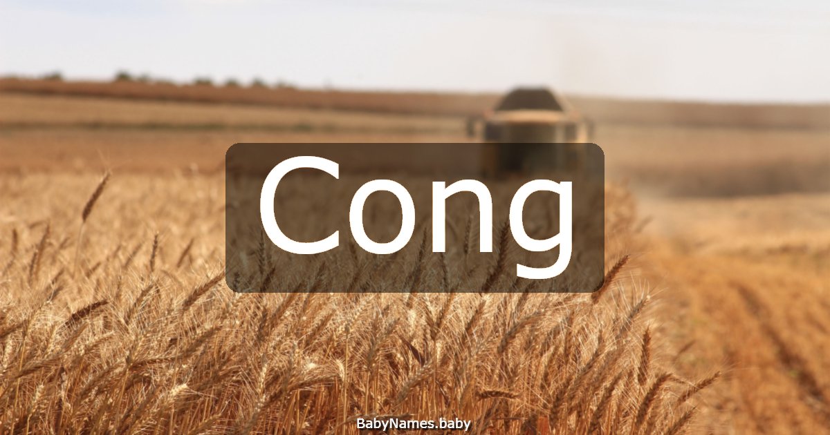 Cong