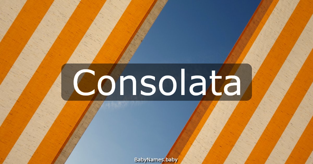 Consolata