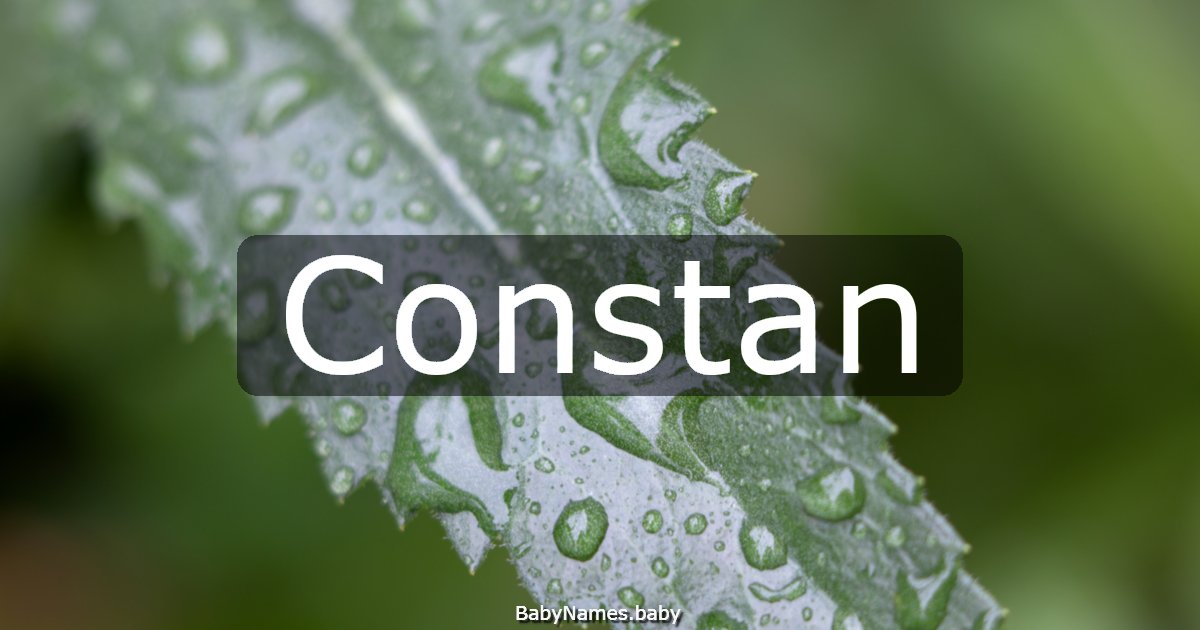 Constan