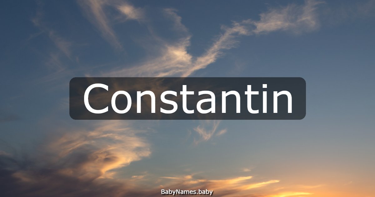 Constantin