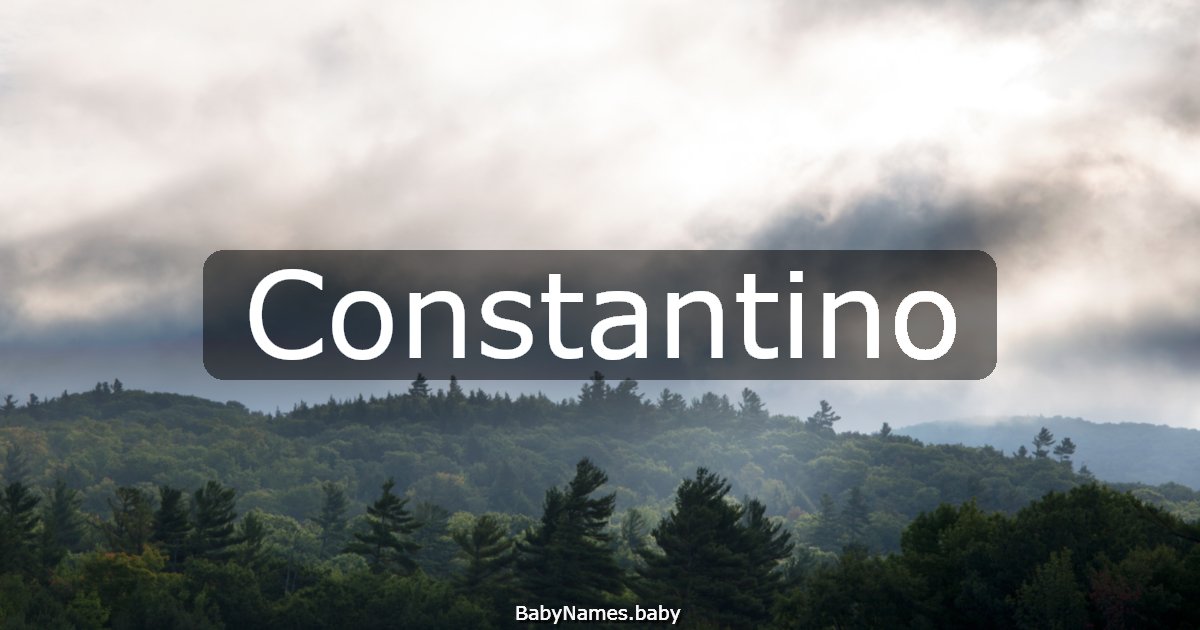 Constantino