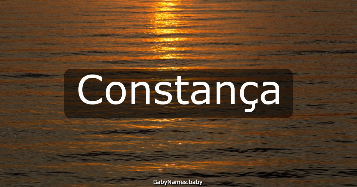 Constança