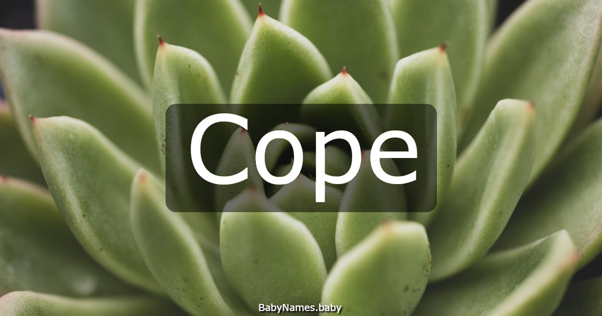 Cope