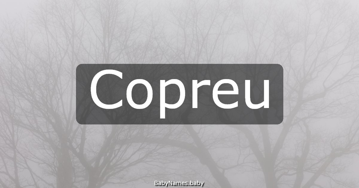 Copreu