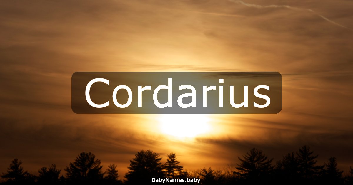 Cordarius
