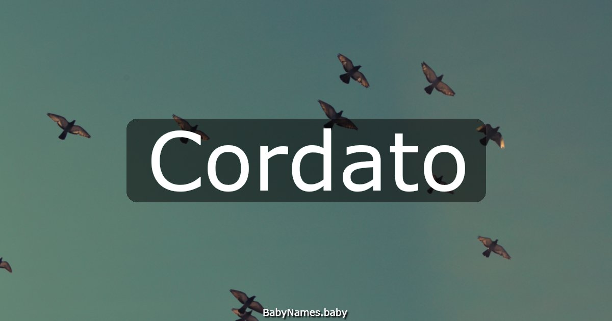 Cordato