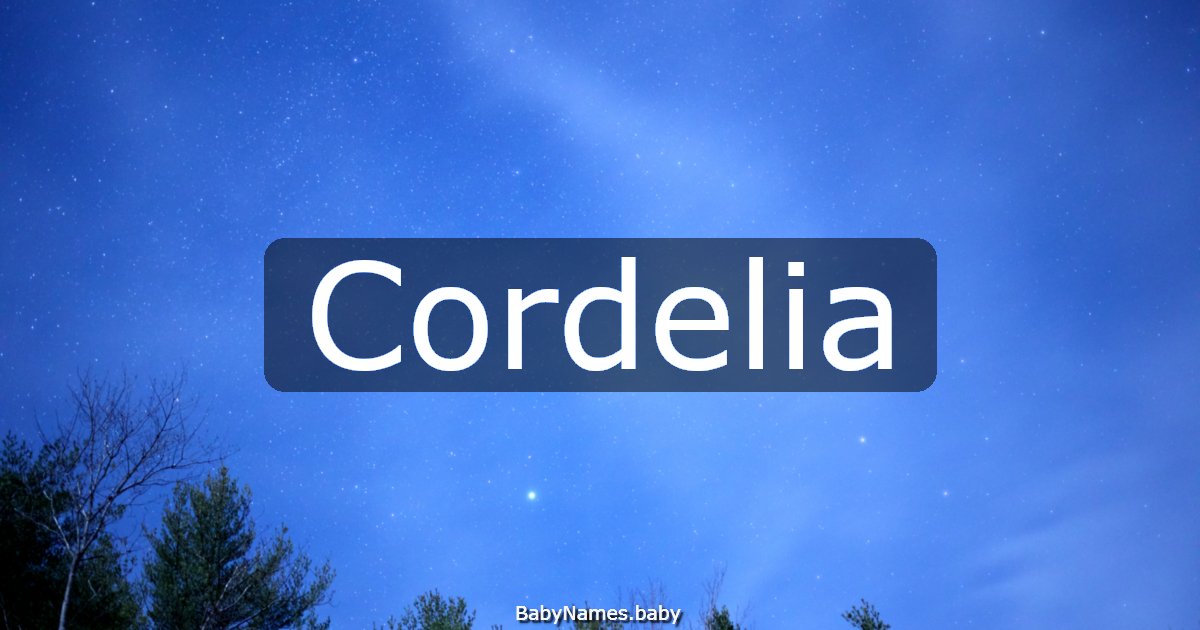 Cordelia
