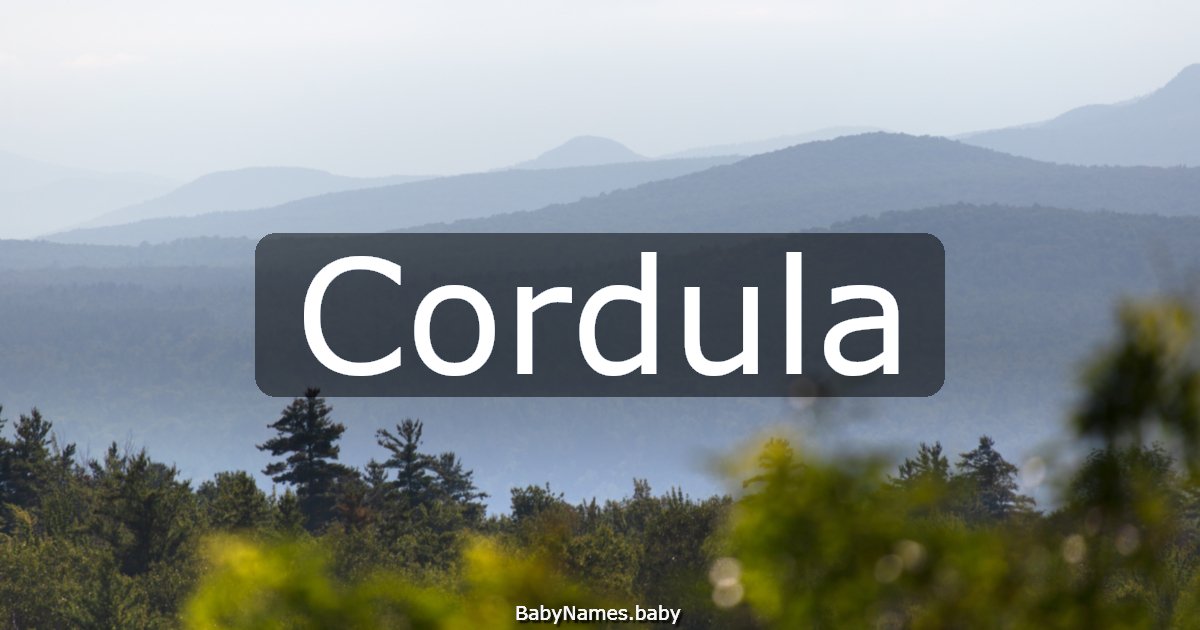 Cordula