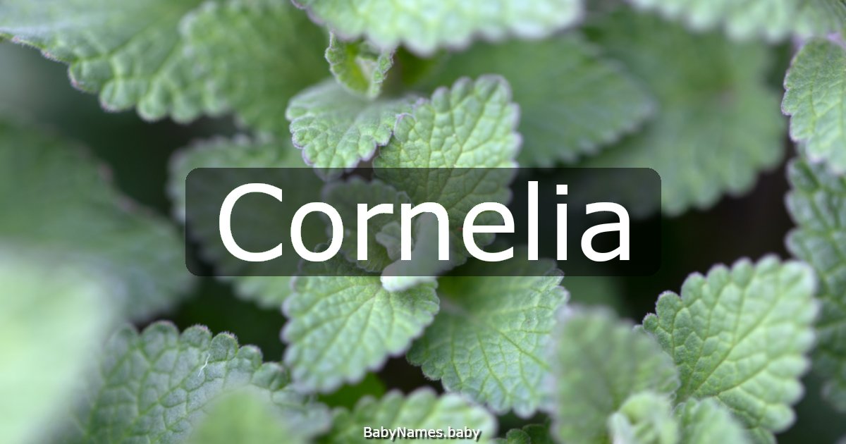 Cornelia
