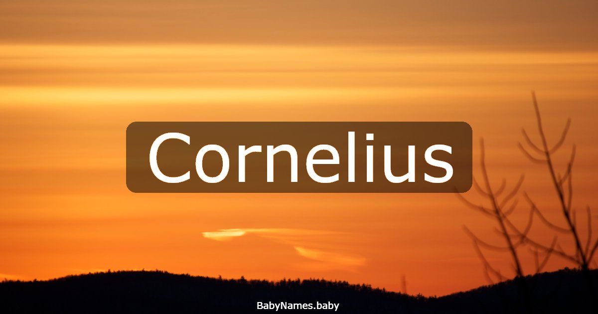 Cornelius