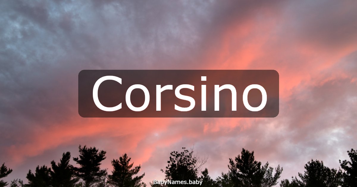 Corsino