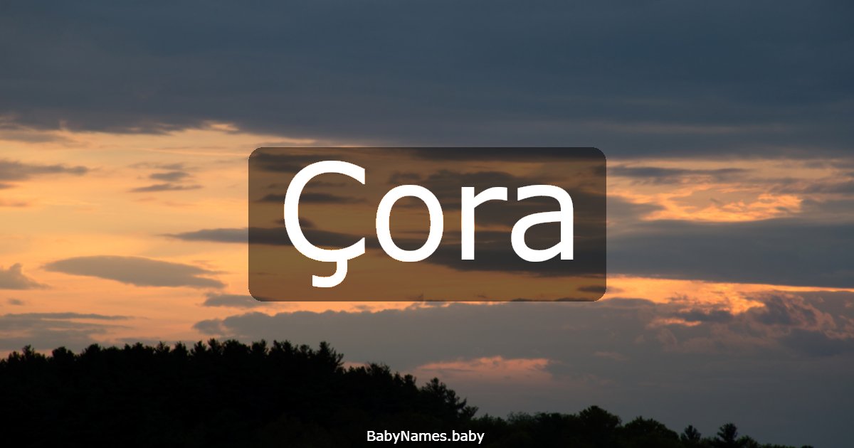 Çora