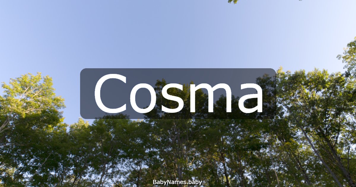 Cosma