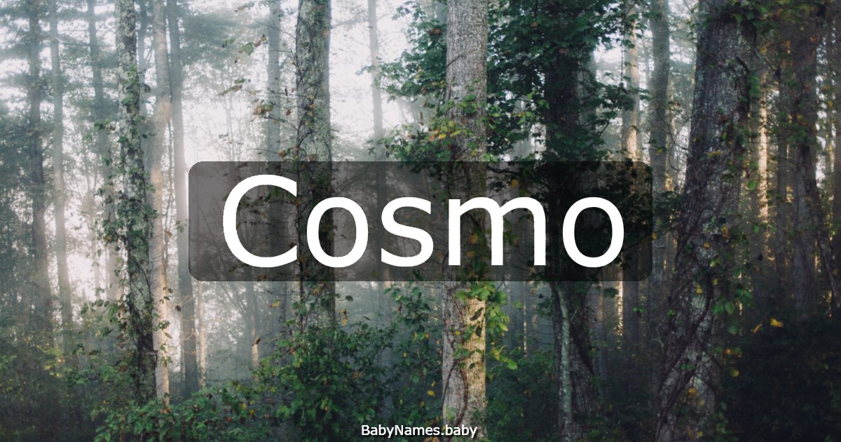Cosmo