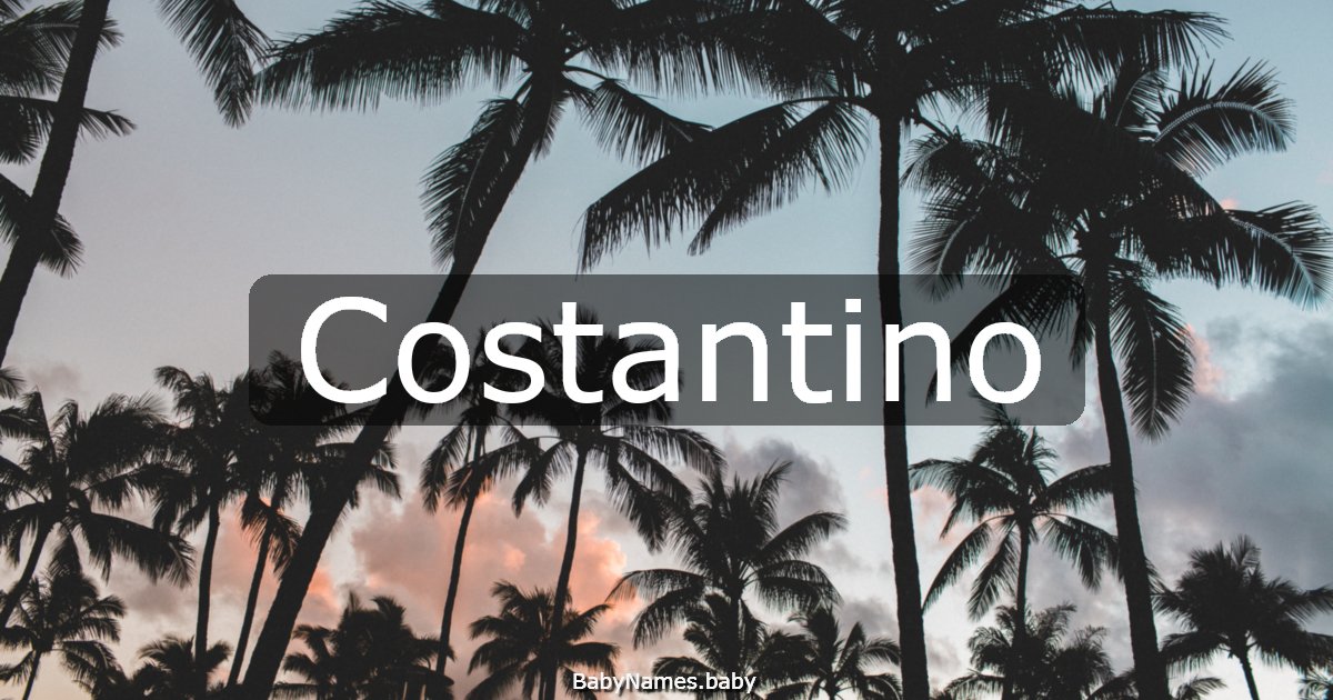 Costantino