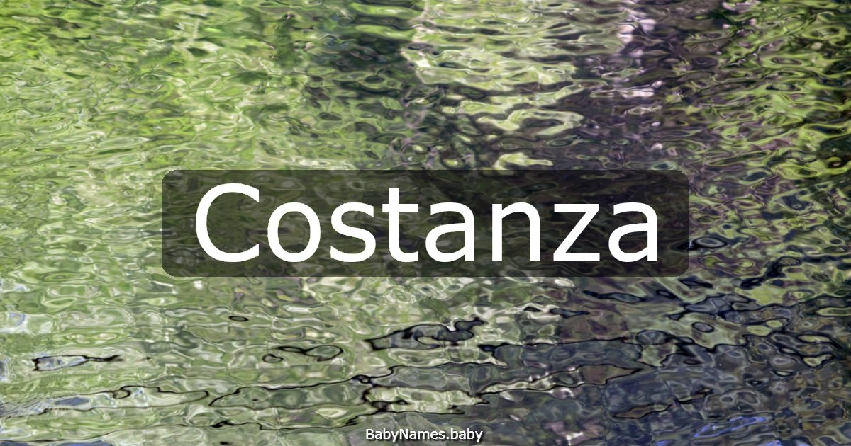 Costanza