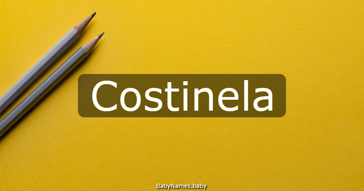Costinela