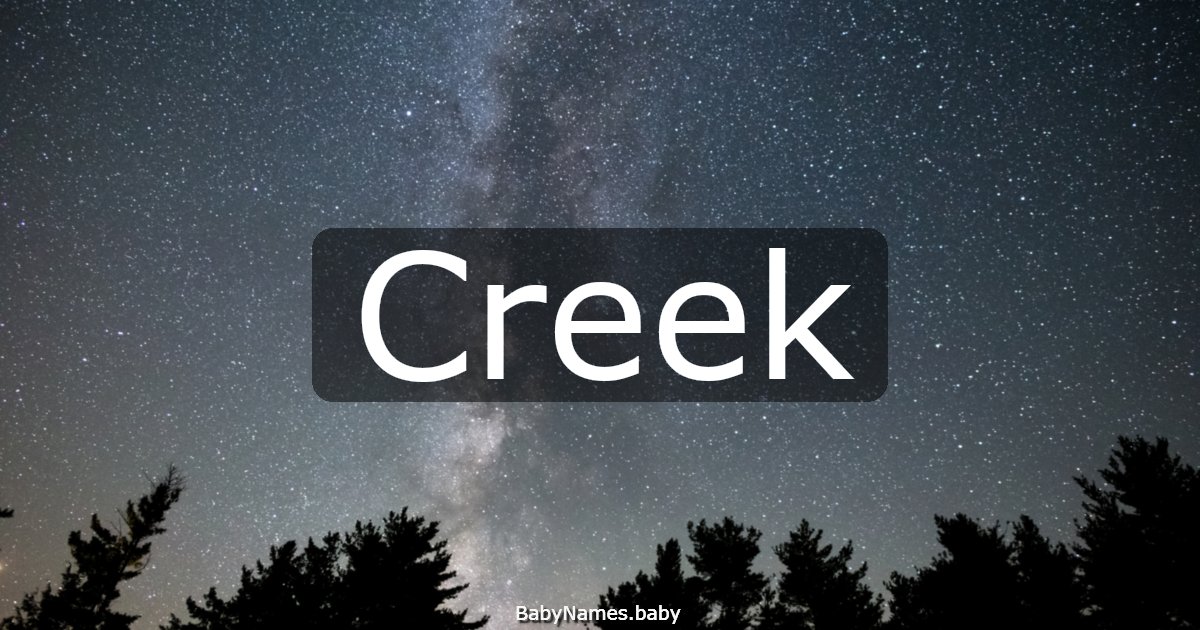 Creek