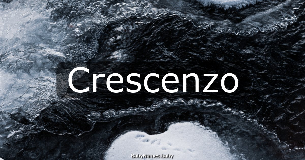 Crescenzo