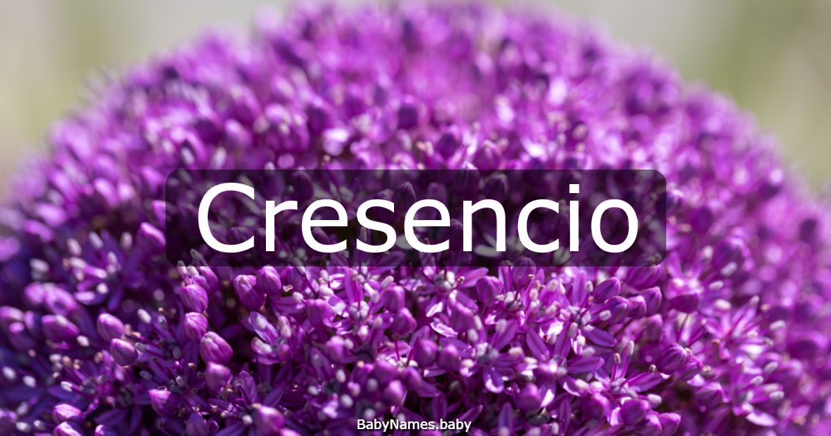 Cresencio